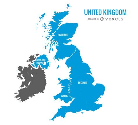 United Kingdom Map Logo
