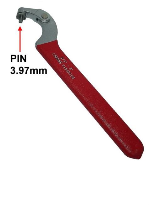Spanner Wrench Pin Size 400 480mm Piranha Dive Shop