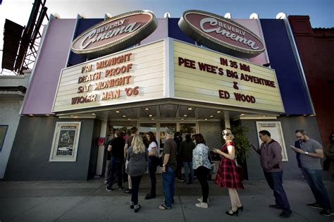 Photos Of The New Beverly Cinema La Times