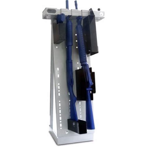 tufloc 72 100 quad rack with long back plate mounts to any wall or surface holds up to 4 guns