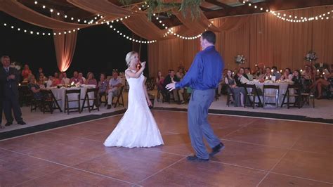 Fun Father Daughter Wedding Dance Starts Slowends Fast Youtube