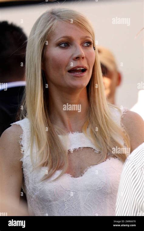 Gwyneth Paltrow Is Awarded A Star On The Hollywood Walk Of Fame During