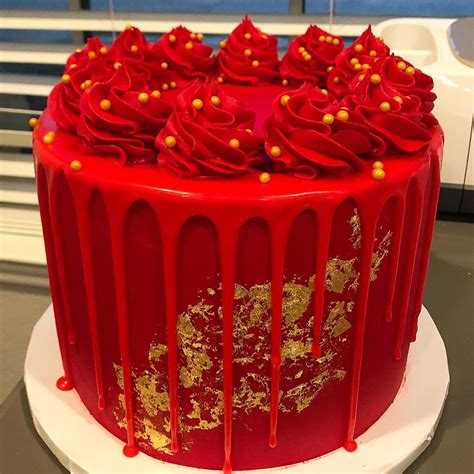 How To Make Red Cake Decor For A Stunning Cake