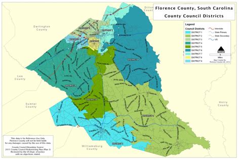 Greater Florence Chamber Of Commerce Area Map