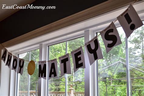 Pirate nursery nautical nursery boys room decor bedroom themes nursery themes nursery room boy room. Jake and the Neverland Pirates Party Decor (With images ...