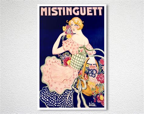 Mistinguett La Revue De Paris Vintage Celebrity Poster Arty Posters