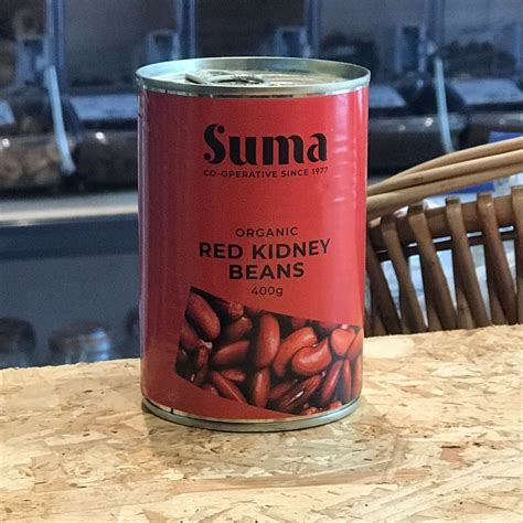 Organic Kidney Beans - Suma - Pack It In - Zero Waste Living