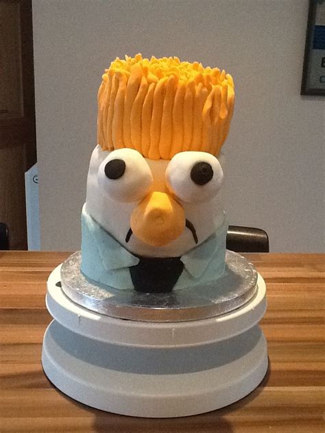 Beaker Muppet Cake For My Brothers Birthday Pig Roast Cake