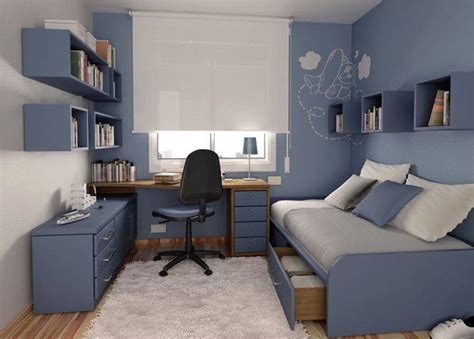 55 desain interior kamar tidur sempit. ide desain kamar tidur anak cowok 24 - Jatik.com