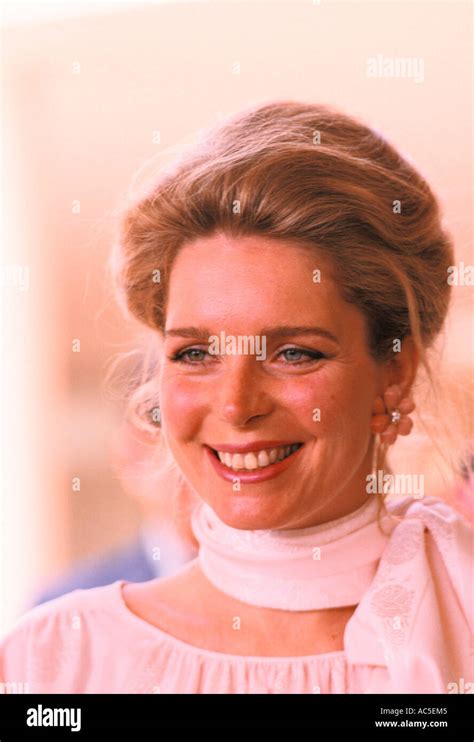 Queen Noor Of Jordan The American Wife Of King Hussein Stock Photo