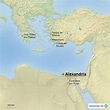 StepMap - Alexandria - Landkarte für Ägypten