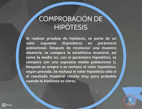 Comprobacion De Hipotesis Youtube