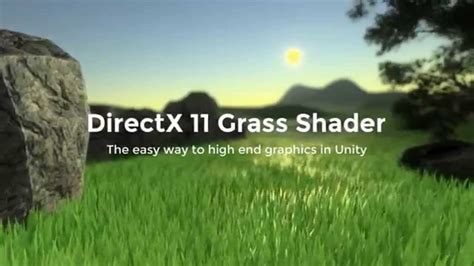 Unity Directx 11 Grass Shader Trailer Youtube