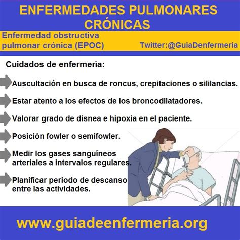 Enfermedad Pulmonar CrÓnica GuÍa De EnfermerÍa
