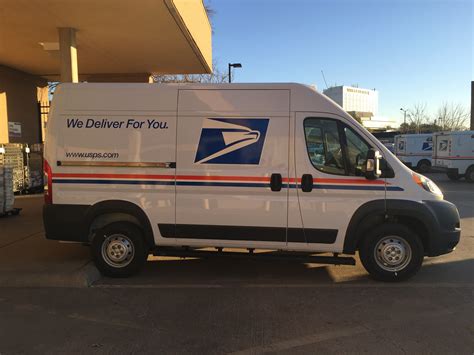 Postal Work Units Receiving Massive Chrysler Vans For Package
