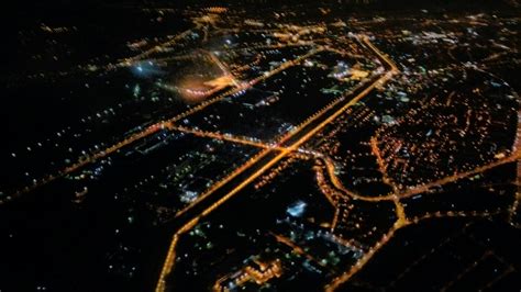 Foto Iașul Văzut Noaptea Din Avion Luminile îi Dau Un Farmec Aparte