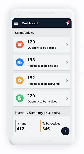 An effective application for managing your company's stock will track each product, every step of the way, from receipt at the warehouse to storage to order fulfillment. Inventory App | Mobile App for Inventory Management - Zoho Inventory