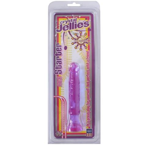 Crystal Jellies Anal Starter Purple Sex Toys And Adult Novelties