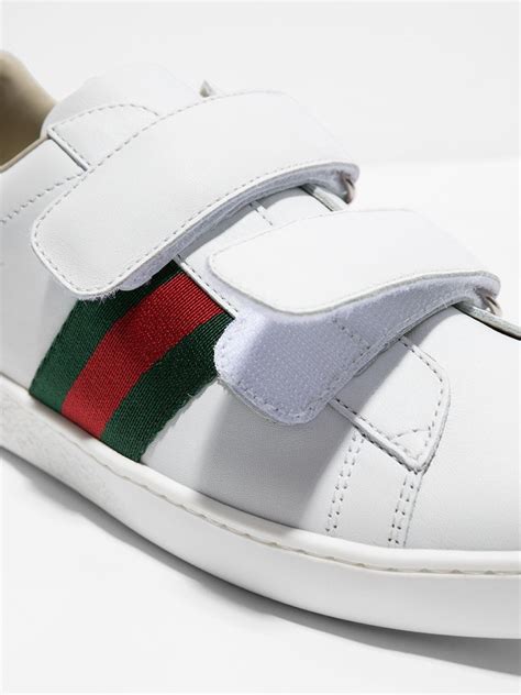 Crea Junior Gucci Kids Sneakers 455496 Cpwp0 9085 Grwhite Vrv Ros