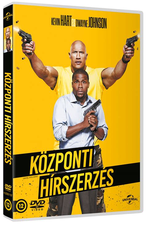 Central intelligence / központi hírszerzés. Központi hírszerzés - DVD