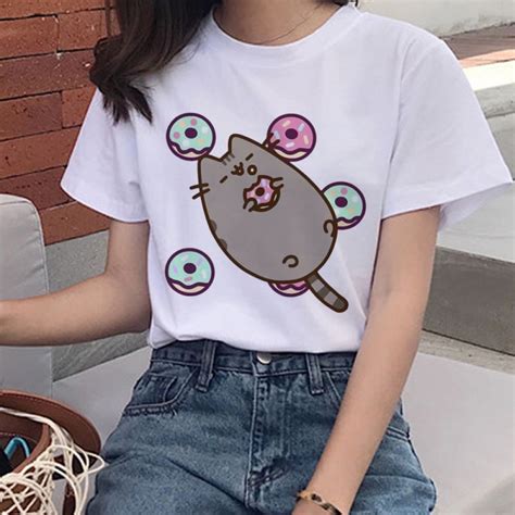 Pusheen Cat T Shirts For Women Buy Now On ShopOdegua T Shirts For