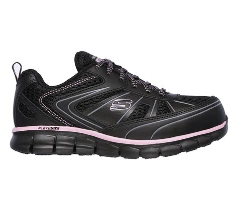 Buy Skechers Work Synergy Algonac Alloy Toe Work Shoes Only 8700