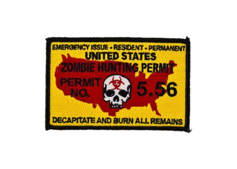 Weapon Outfitters Homepage Pantel Tactical Zombie Hunting Permit Full