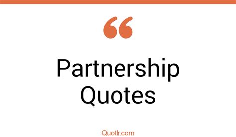 Simplistic Partnership Quotes Business Partnership Successful Partnership Thank You For