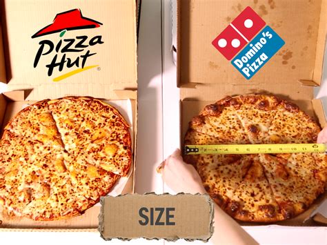 Prices will vary based on location and size of the pizza. Domino's vs. Pizza Hut: Which chain has the best pizza for ...