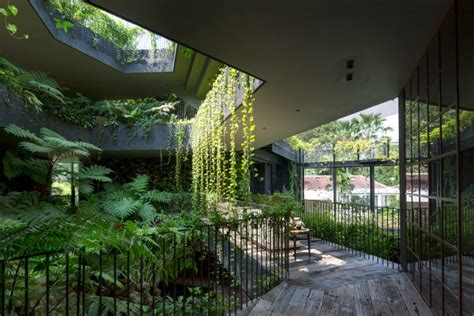 Chang Architects Creates Stepped Garden On Roof Of House In Singapore
