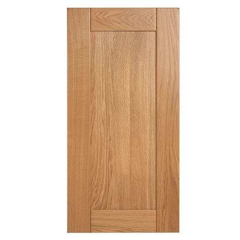 Cooke And Lewis Chesterton Solid Oak Tall Cabinet Door W450mm