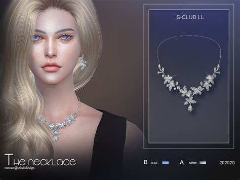 S Club Ts4 Ll Necklace 202020 The Sims 4 Catalog