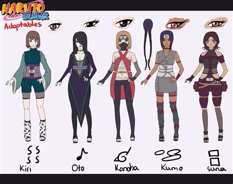 Pin By Drawing Techniques On Female Outfits Pinterest Naruto