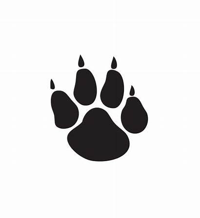Paw Cougar Clip Clipart Cliparts