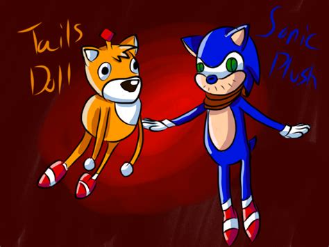 Tails Doll And Sonic Plush By 24roses On Deviantart