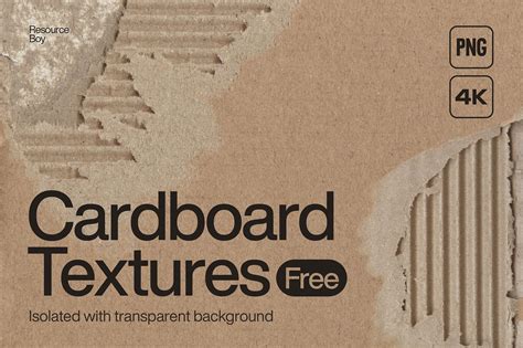 100 Cardboard Textures Graphic For Free