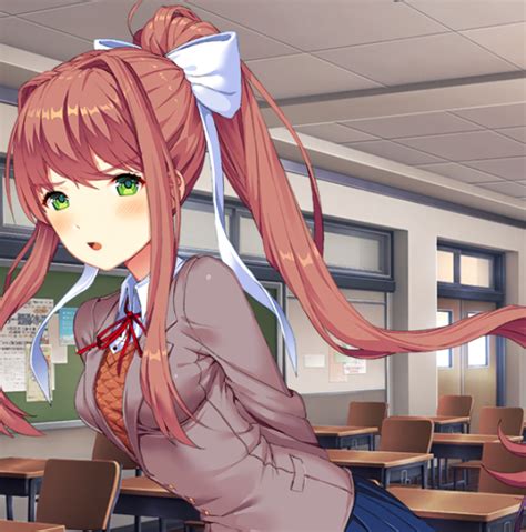 Angry Monika Is So Cute Rddlc