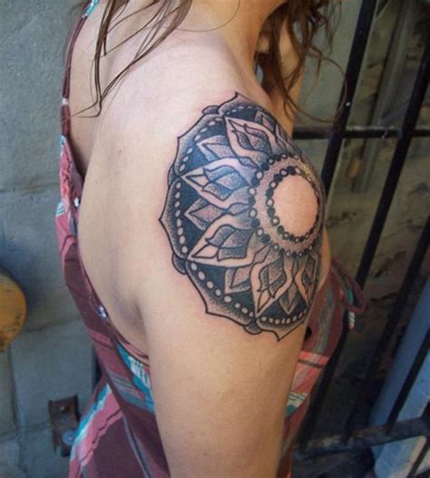 Mandala Shoulder Tattoo Designs Ideas And Meaning