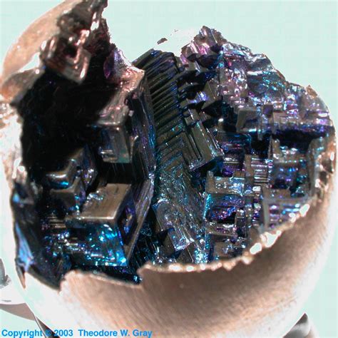 Facts, pictures, stories about the element Bismuth in the Periodic Table