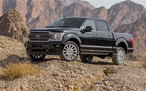 Download Wallpapers 2020 Ford F 150 Limited 4k Exterior Front View