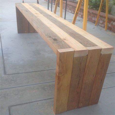 This sturdy 2×4 garden bench will provide a perfect spot to sit in your garden. Simple Bench Example you Can Do Easily for Your Garden ...