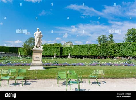 Statues At Tuileries Gardens Paris France Stock Photo Alamy