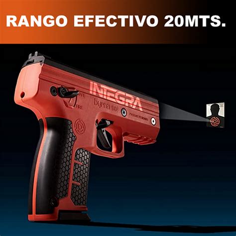 Pistola Defensa Personal 20 Mts Proyectil No Letal Seguridad