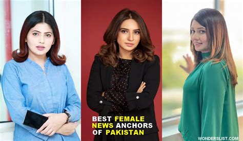10 Best Pakistani Female News Anchors Wonderslist