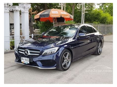 Mercedes Benz C300 2015 Blue Tec Hybrid Amg Dynamic 21 In กรุงเทพและ