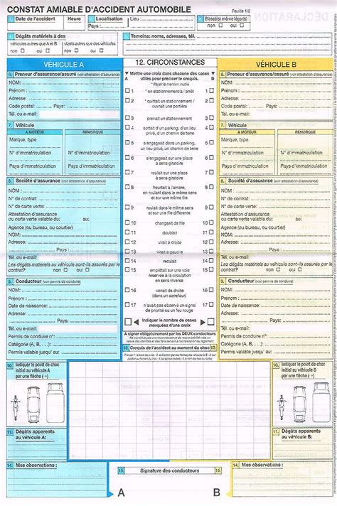 TÉlÉcharger Constat Amiable Maaf Gratuitement