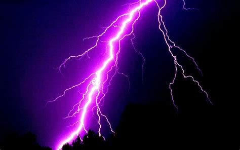 Real Purple Lightning Bolts