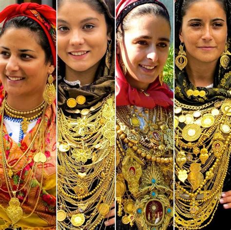 Portuguese Girls In Tradicional Costumes From The North Minho