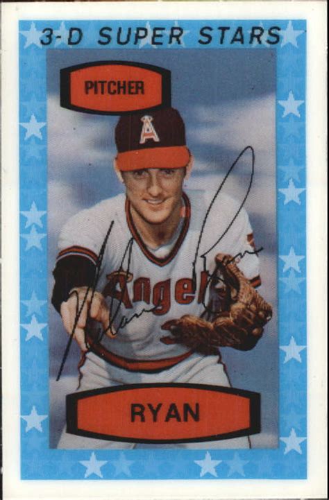 1975 Kelloggs Baseball Card 26 Nolan Ryan Nm Mt Ebay