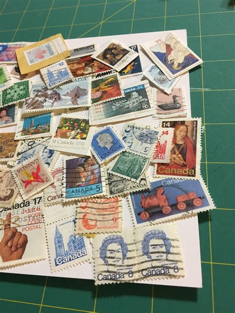 lot of vintage canadian postage stamps schmalz auctions